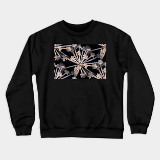 Frozen Plant Abstract Crewneck Sweatshirt